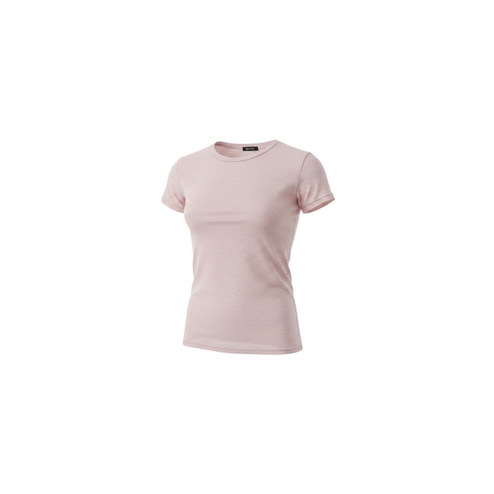 Rue21 T-Shirt Womens Small Pink NWT Sheer Mesh Crew Neck Stretch Tee